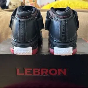 Nike | Shoes | Nike Zoom Lebron 2 Black Crimson 204 M 85  display picture 1